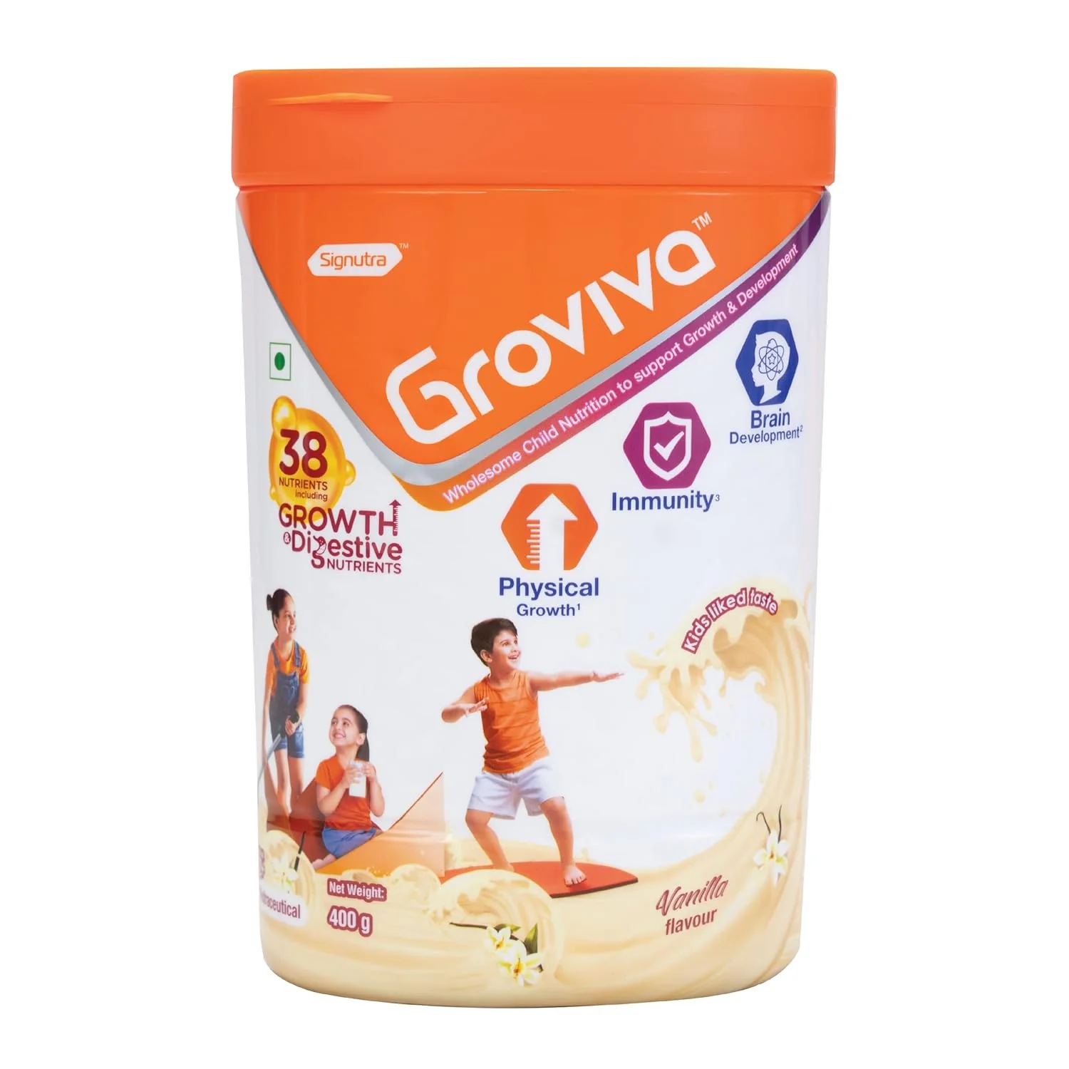GROVIVA VANILLA 200GM JAR