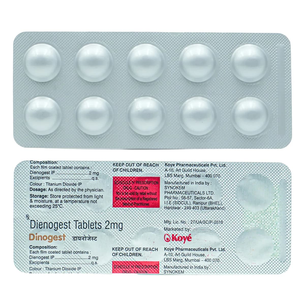 GYNAGEST-10MG TAB