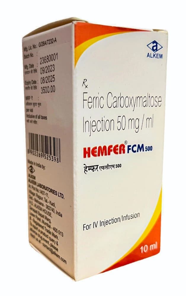 HB FCM 500MG INJ