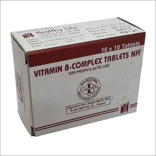 HEALTHY VIT B COMPLEX TAB