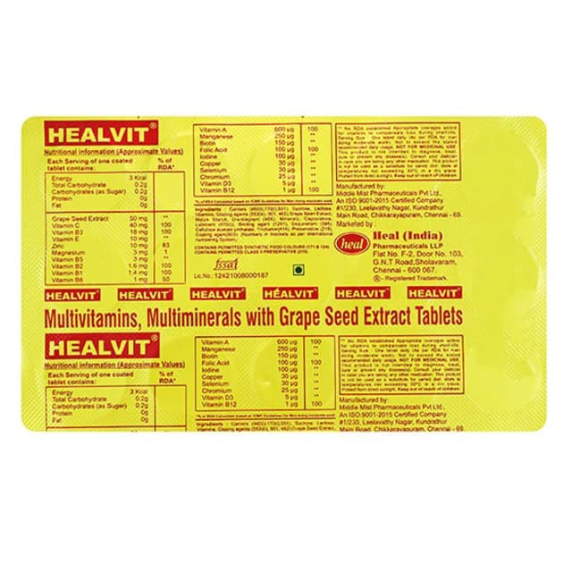 Healvit D3 Tab