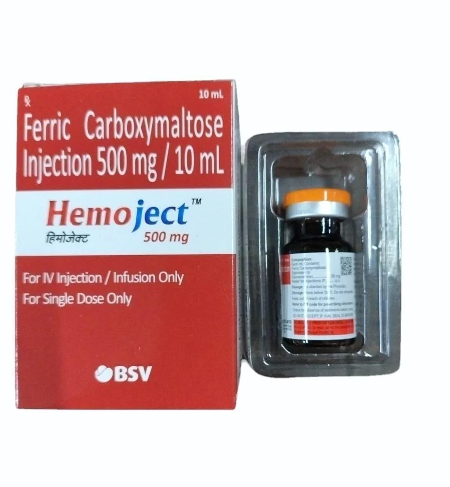 HEMOJECT FCM 500MG INJ