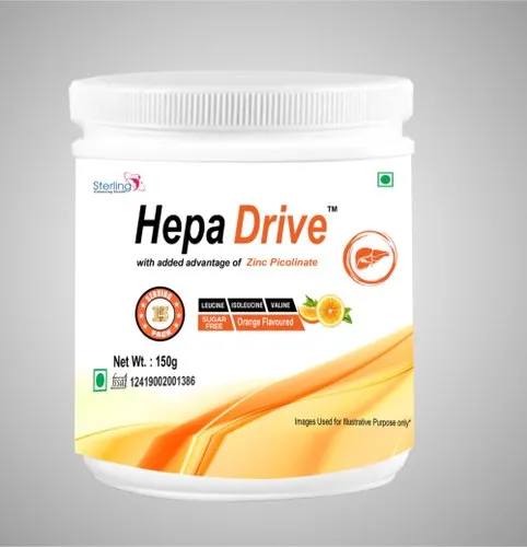 HEPA DRIVE ORANGE JAR 150GM
