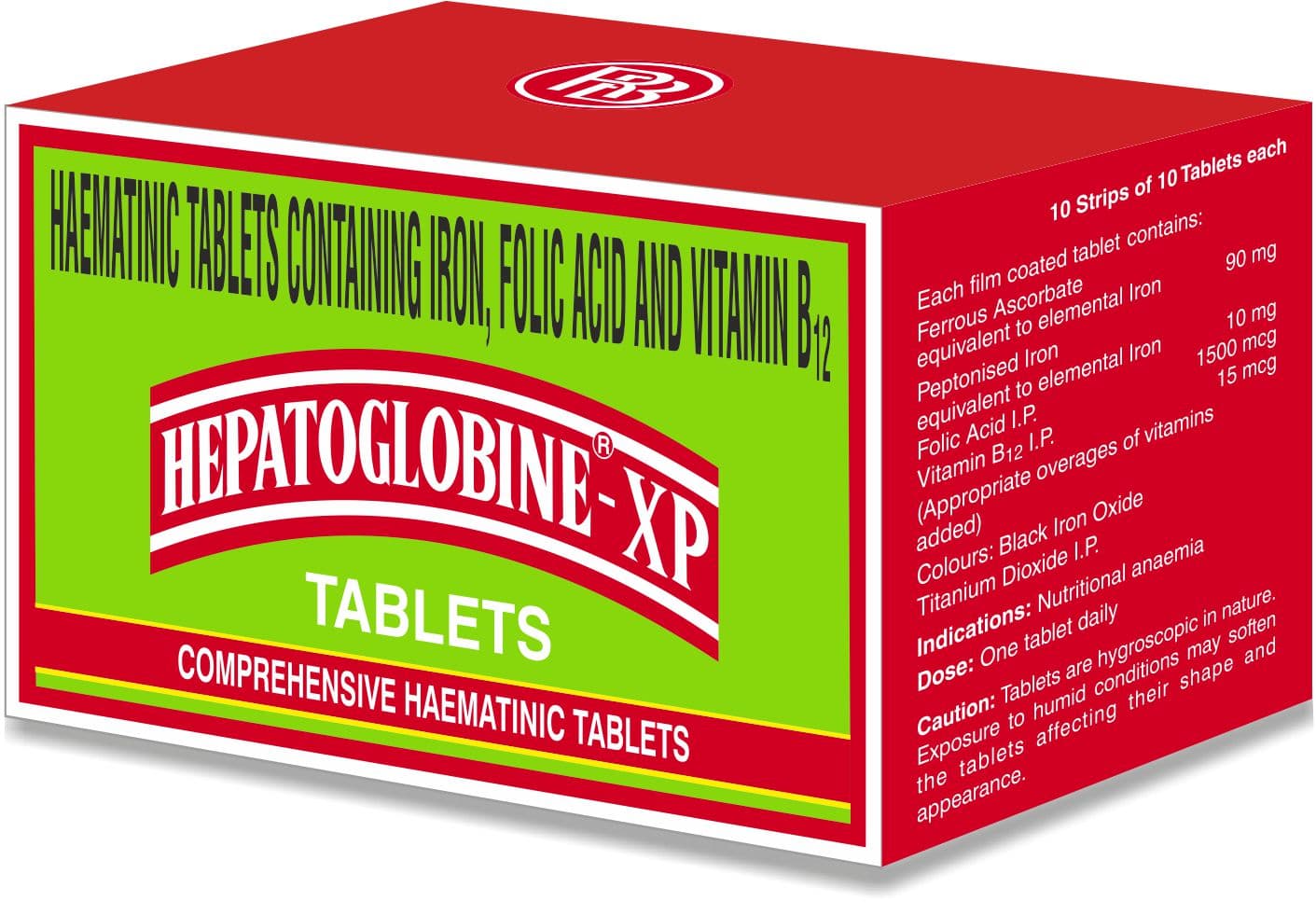 HEPATOGLOBINE XP TAB