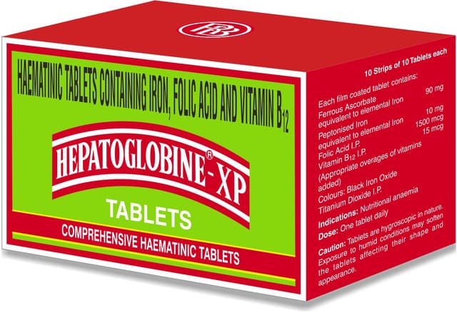 Hepatoglobine Xp Tab