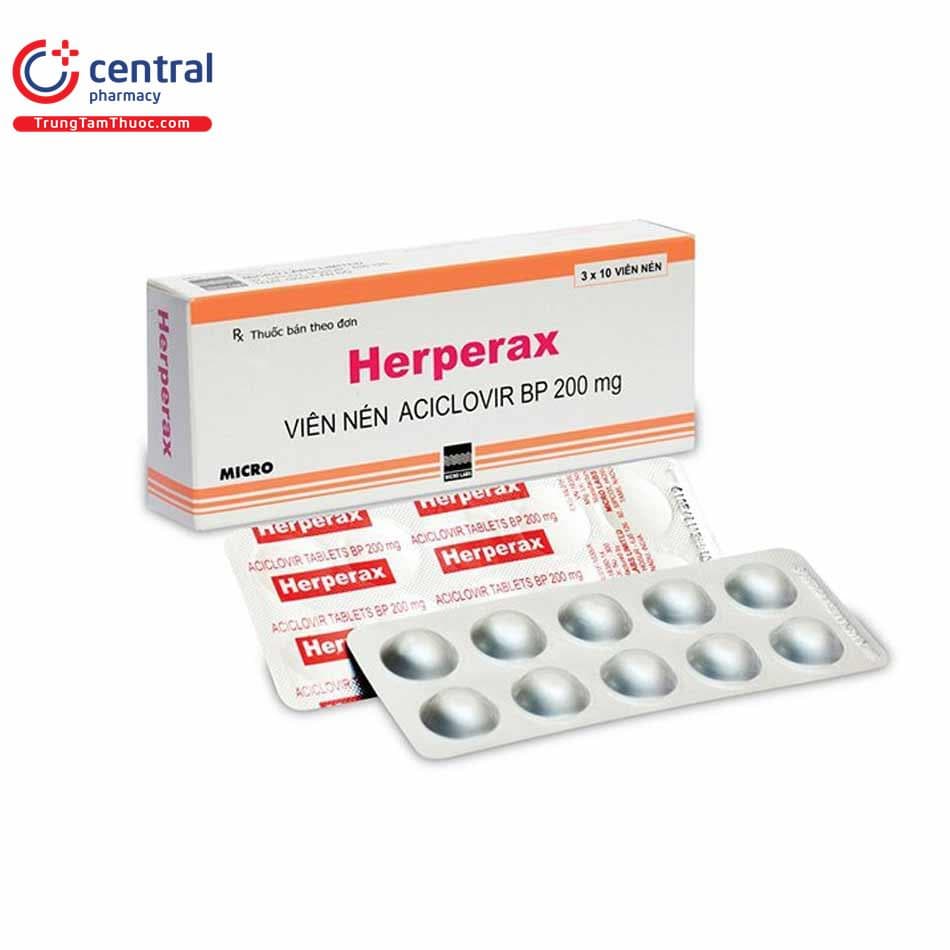 HERPERAX 200 TAB