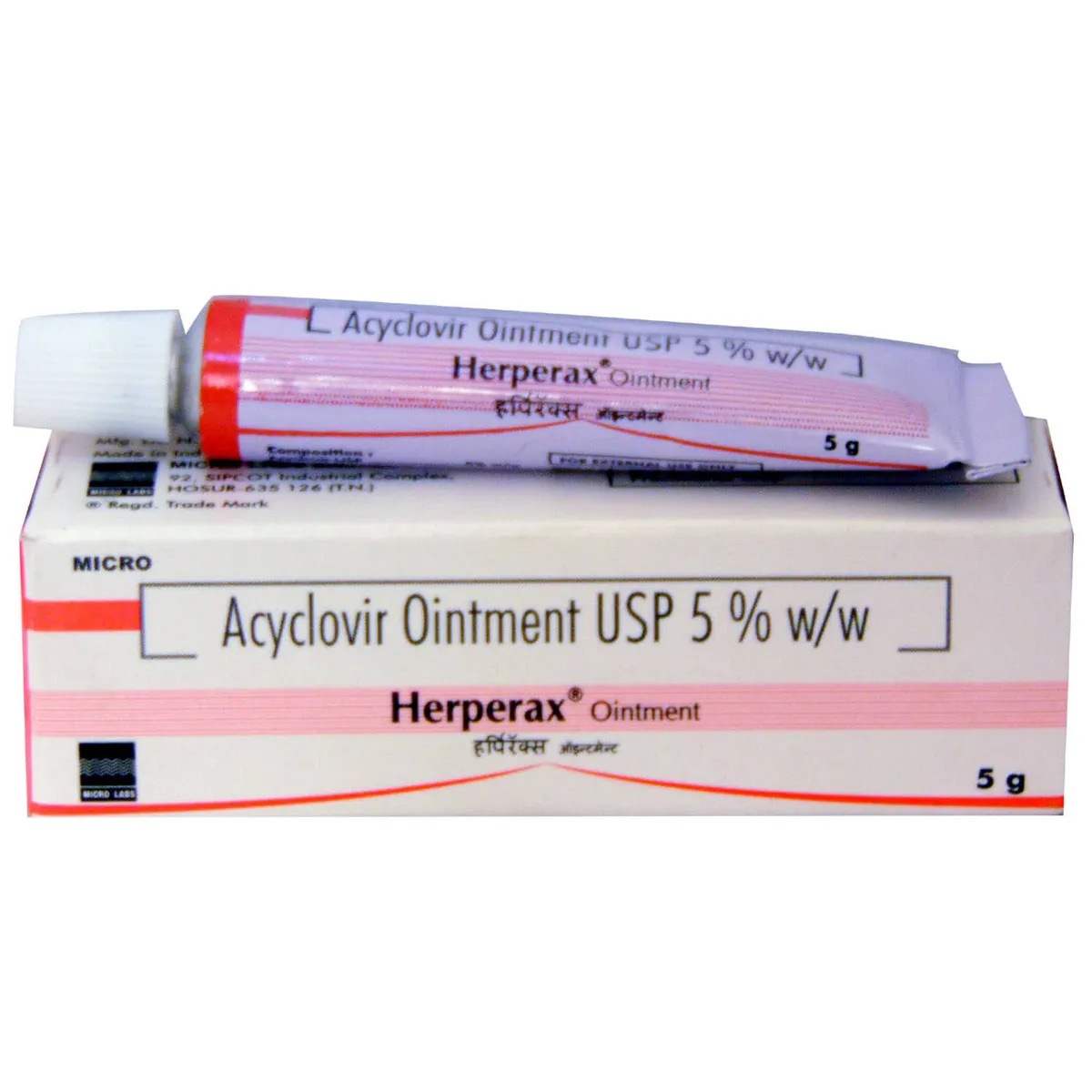 HERPERAX EYE OINT 5GM