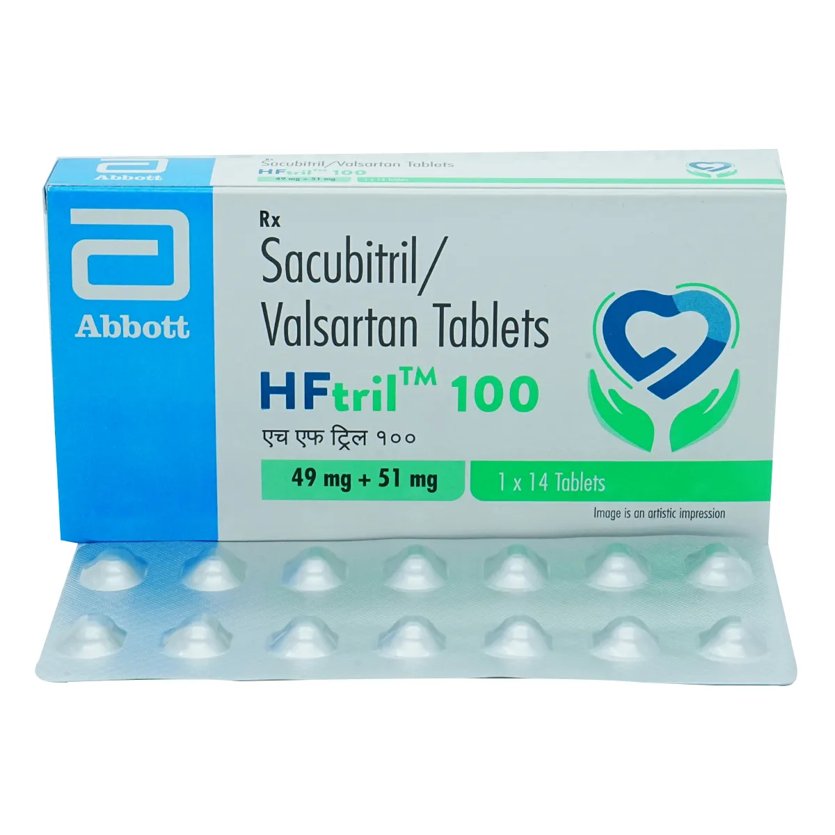 HFTRIL 100MG TAB 14`S