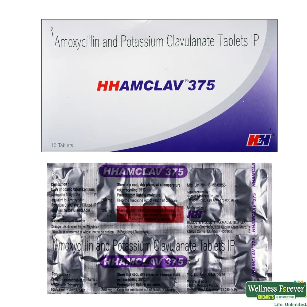 HHAMCLAV 375MG TAB