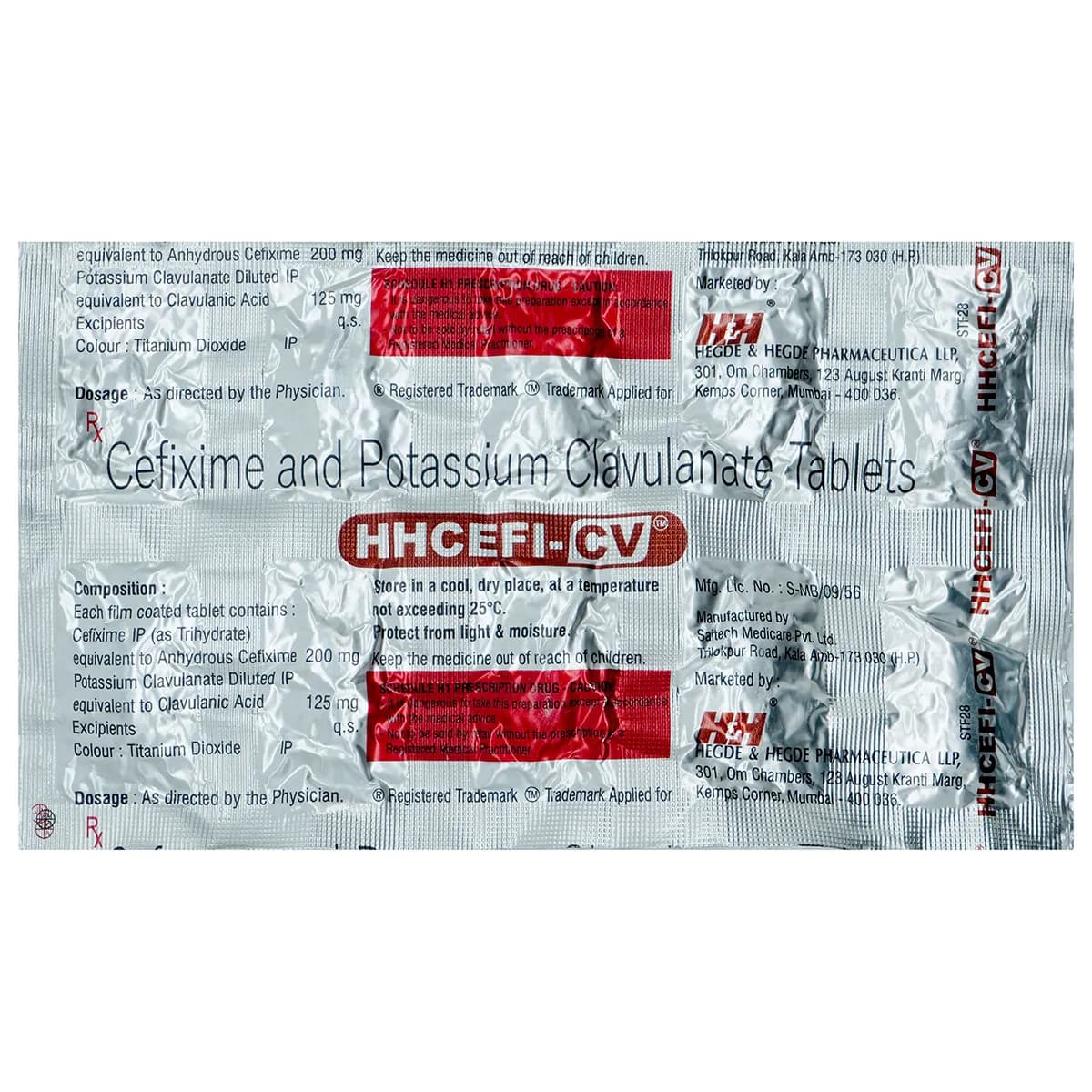 HHCEFI 100MG TAB