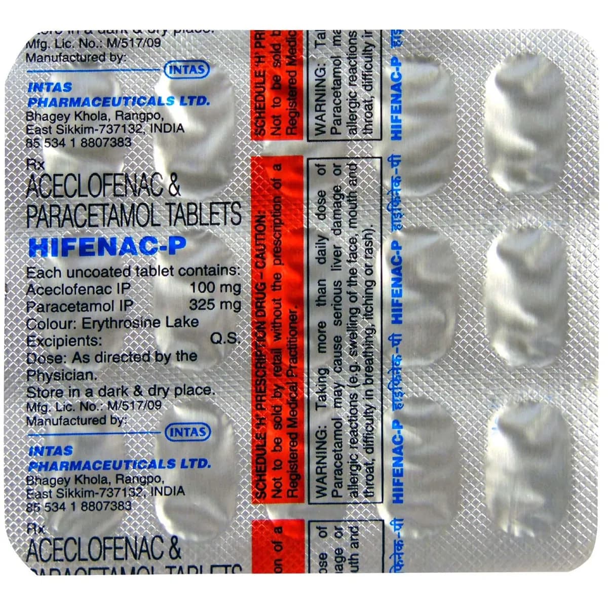 Hifenac-P Tab 15S