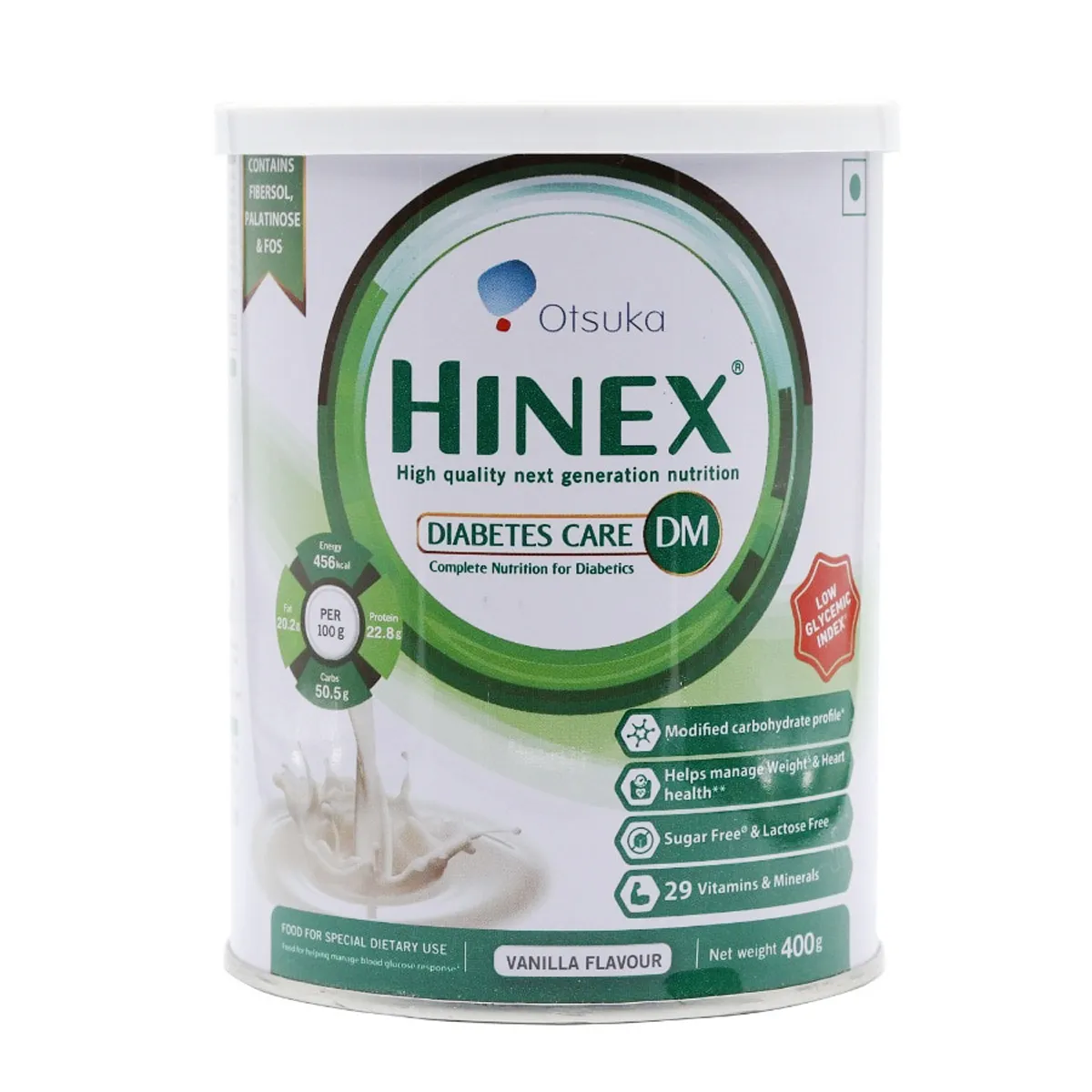 Hinex Dm Vanilla Flav Powder 400G