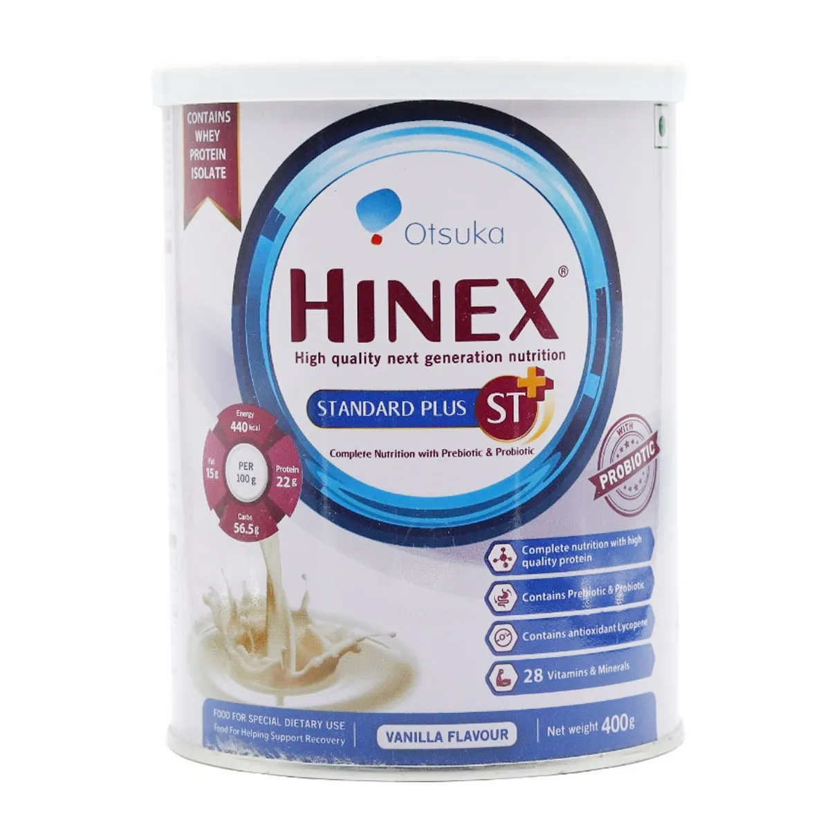 Hinex St Plus Vanilla Flavour Powder
