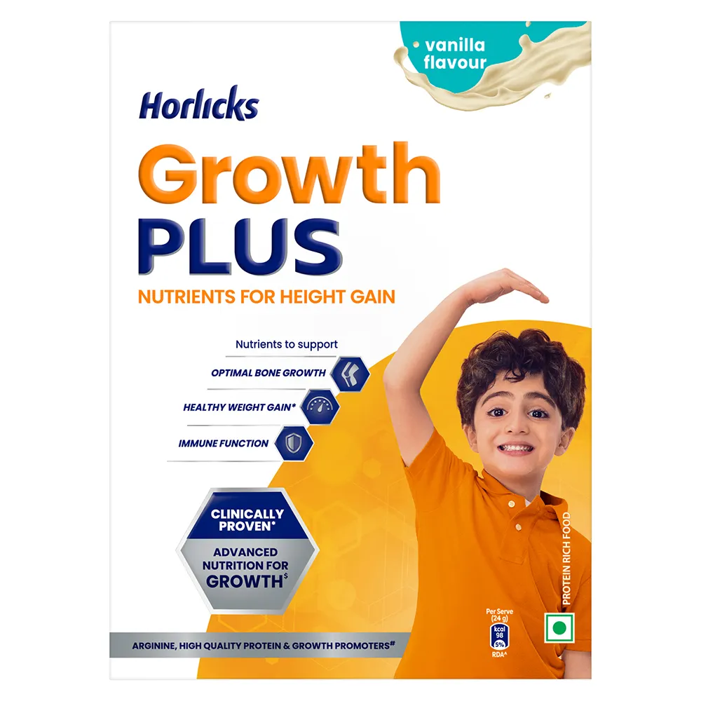 Horlicks Growth Plus Vanilla Powder