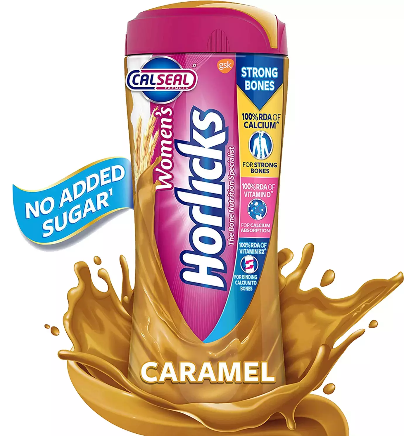 HORLICKS WOMEN CARAMEL JAR
