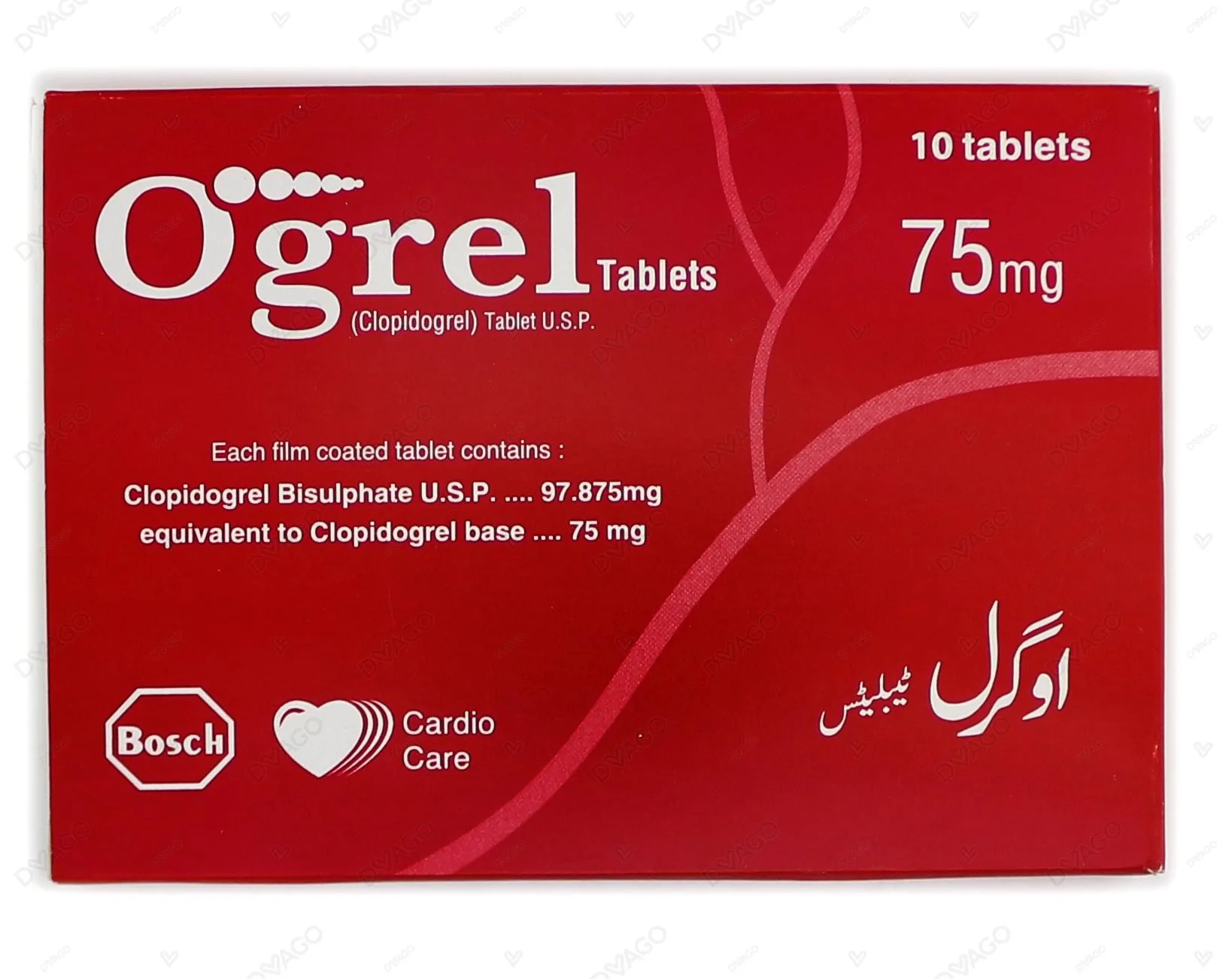 HUBGREL 75MG TAB 10`S