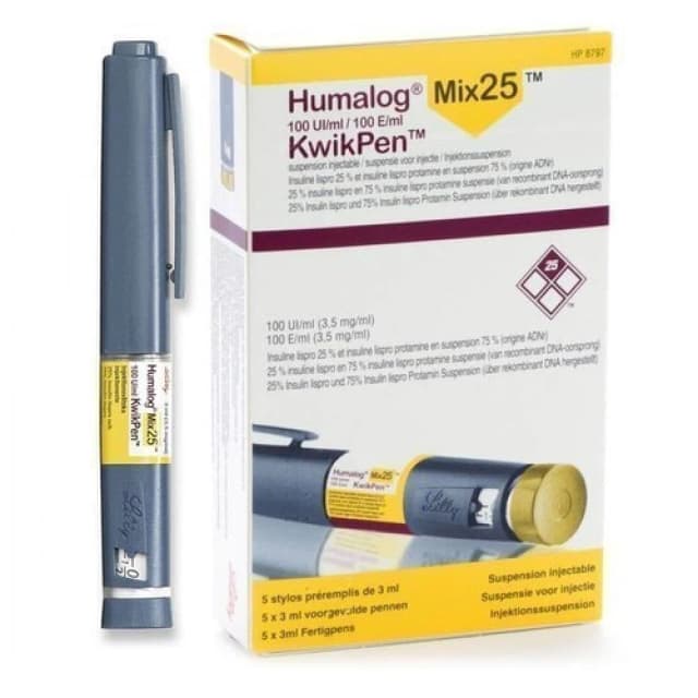 HUMALOG MIX 25 KWIK PEN