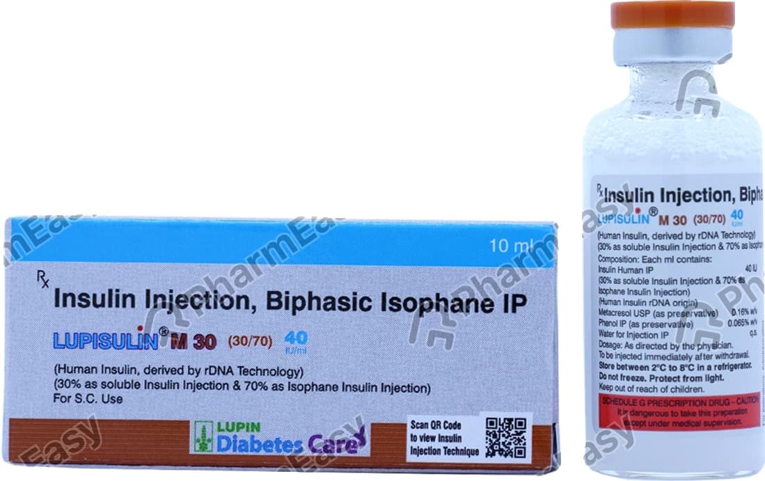 HUMINSULIN 30/70 10ML 40IU
