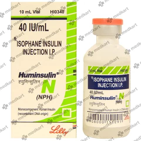 HUMINSULIN REG 40 10ML