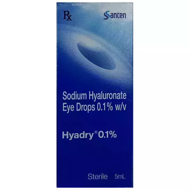 HYADRY 0.1% EYE DROPS