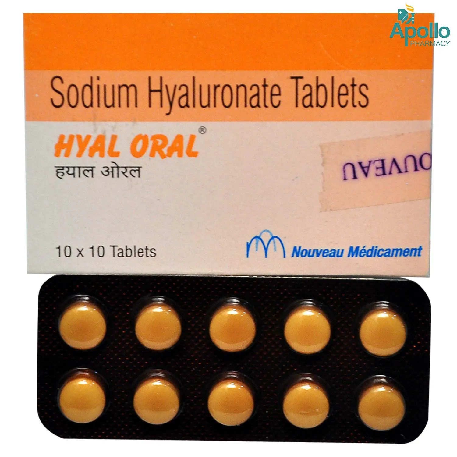 HYAL ORAL TAB 10`S
