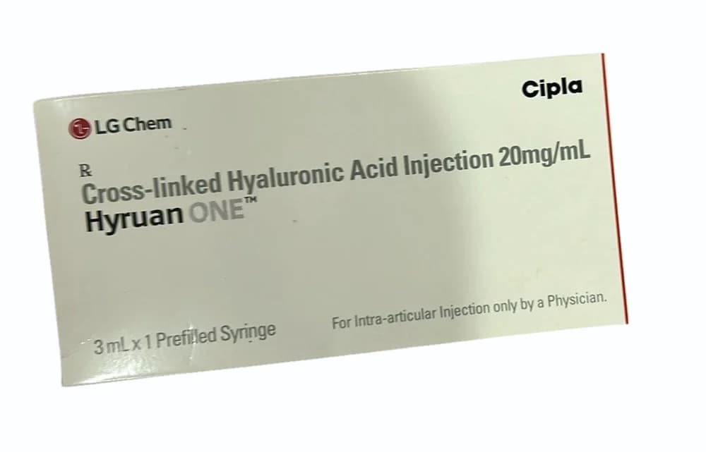 HYRUAN ONE 20MG INJ PFS