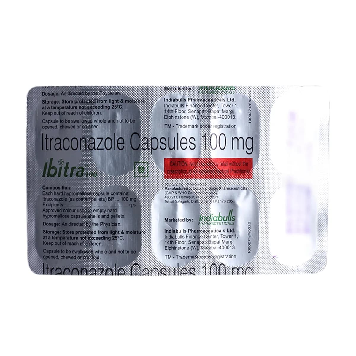 IBITRA 100MG CAPS