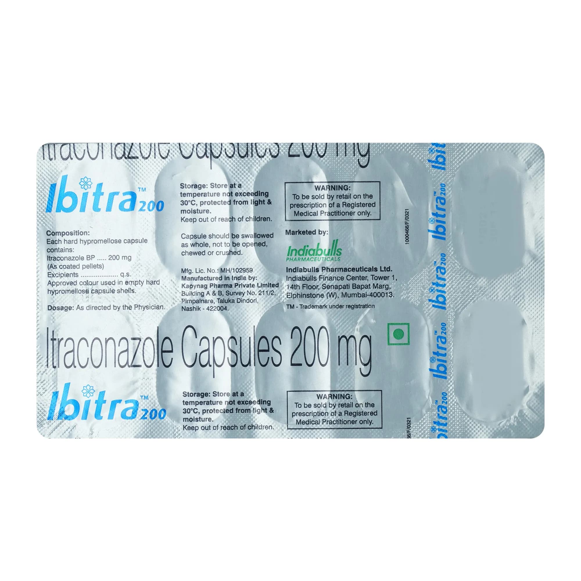 IBITRA 200MG CAPS