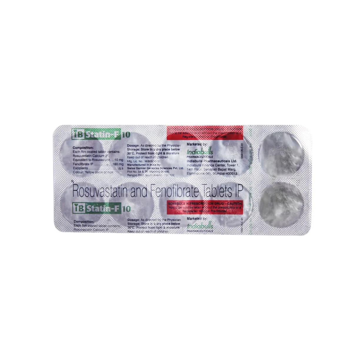 IBSTATIN 10MG TAB