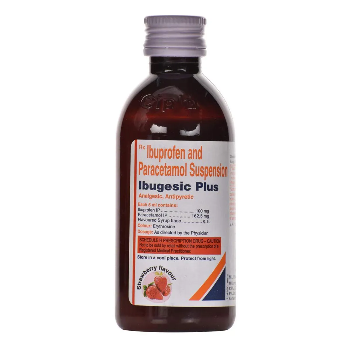 IBUGESIC PLUS STRAWBERRY FLV SUS