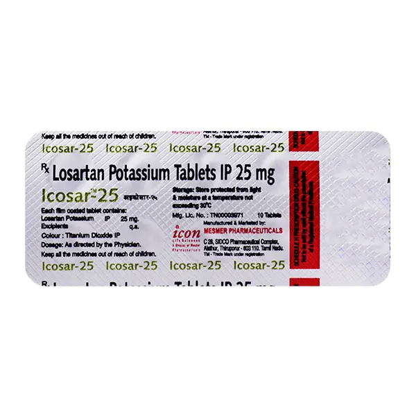 ICOSAR 25MG