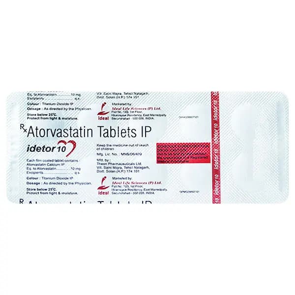 IDETOR 10MG TAB