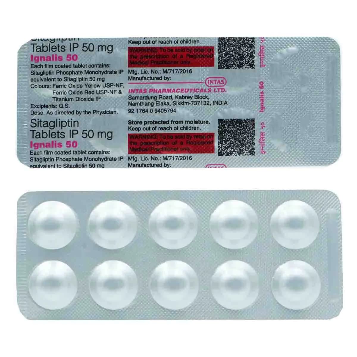 IGNALIS 50 TAB