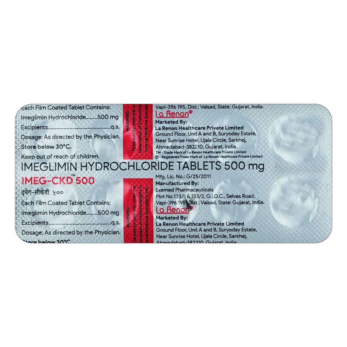 IMEGLOW 500 TAB