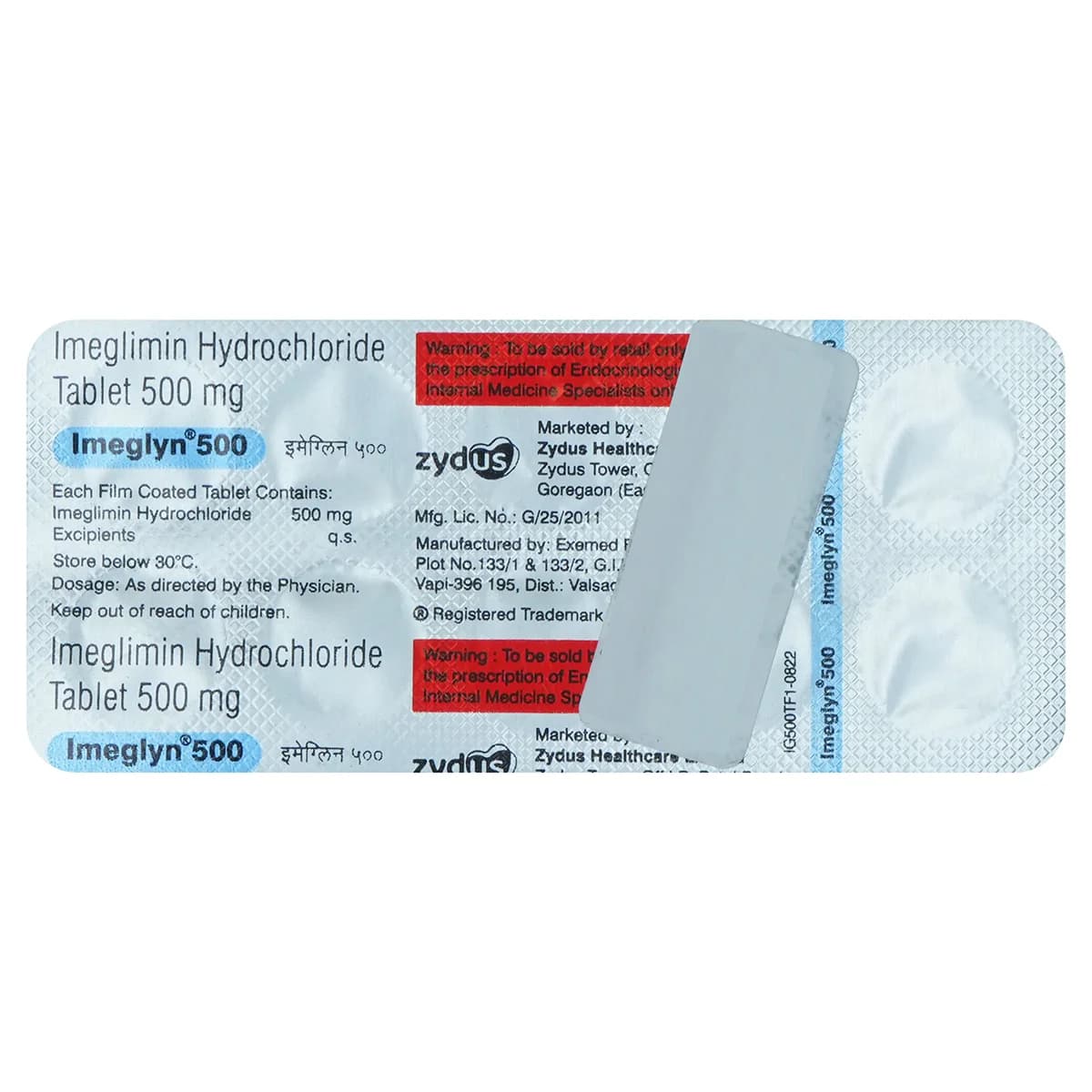 IMEGLYN 500 TAB