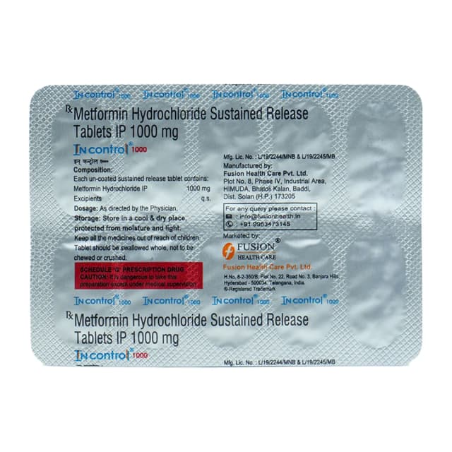 IN CONTROL 500MG TAB