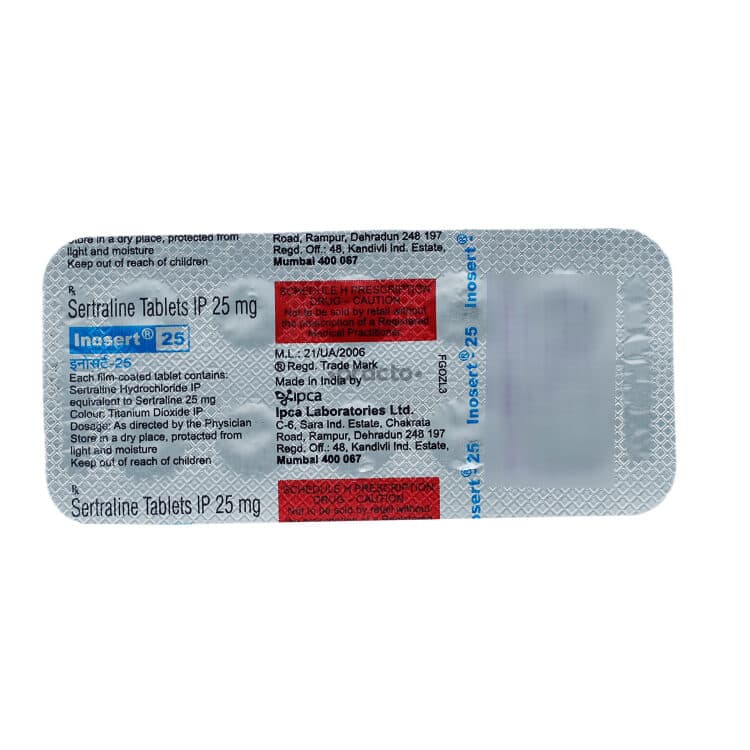INOSERT 25 TAB