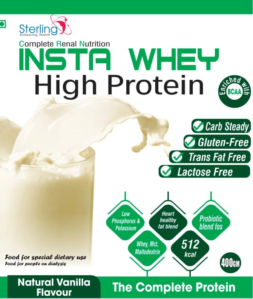 INSTA WHEY HP VANILLA 400GM