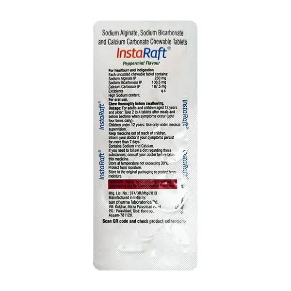 INSTARAFT CHEWABLE TAB