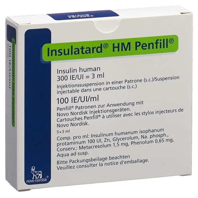Insulatard Hm Penf 5X3ML