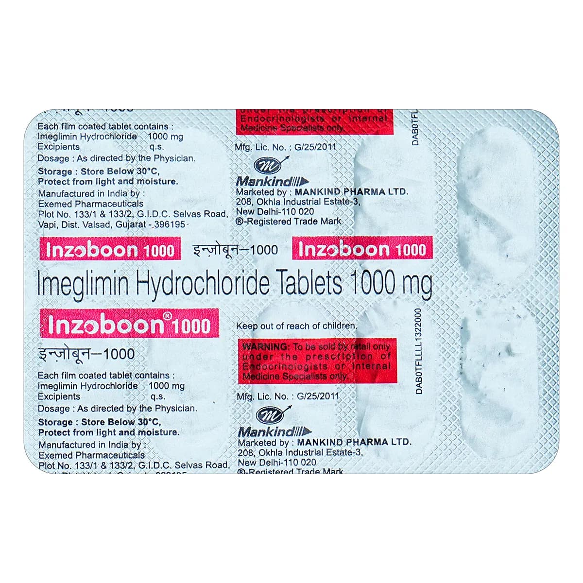 INZOBOON 1000MG TAB