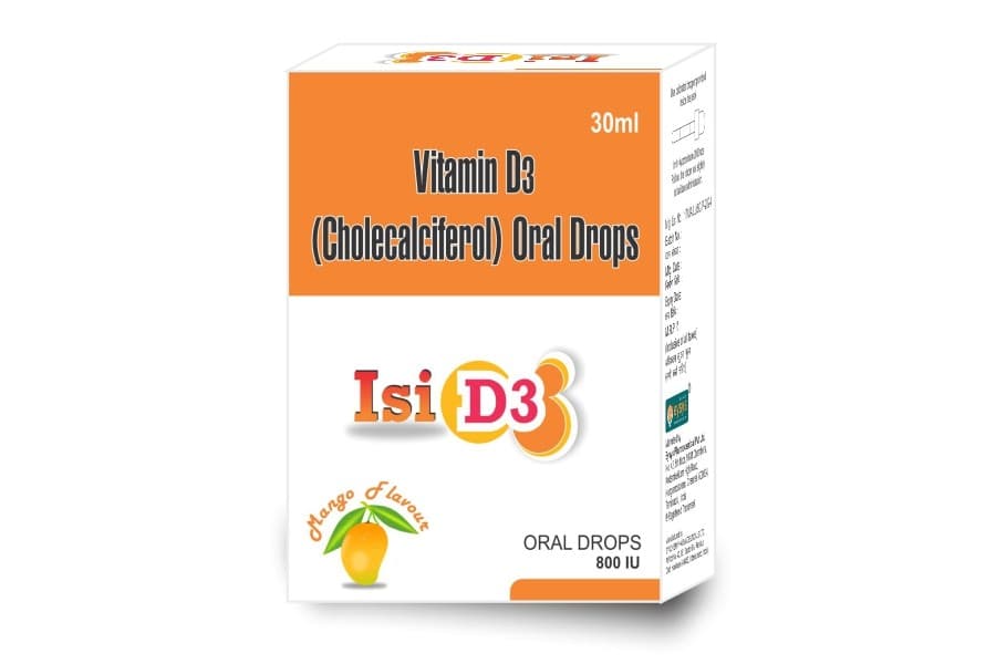 ISI D3 DS 800IU DROPS