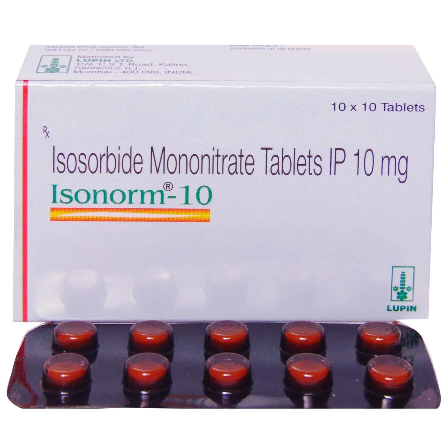 ISONORM 10MG TAB 10`S