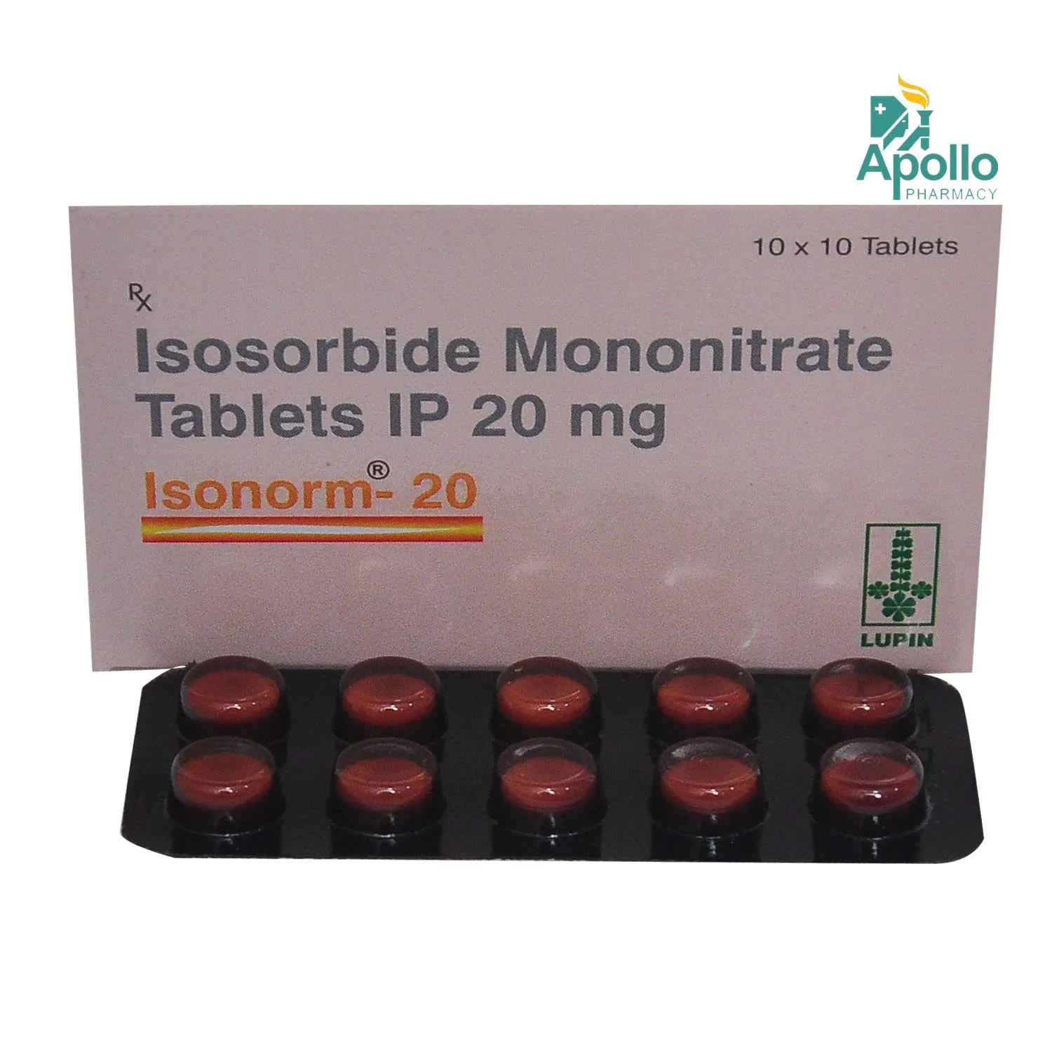 ISONORM 20MG TAB 10`S
