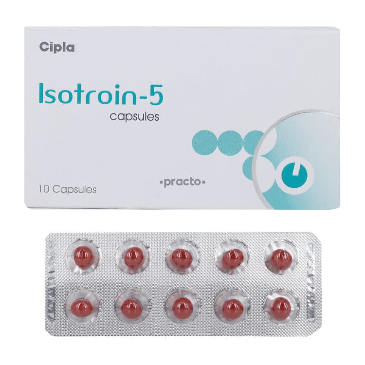 ISOTROIN 5MG CAP