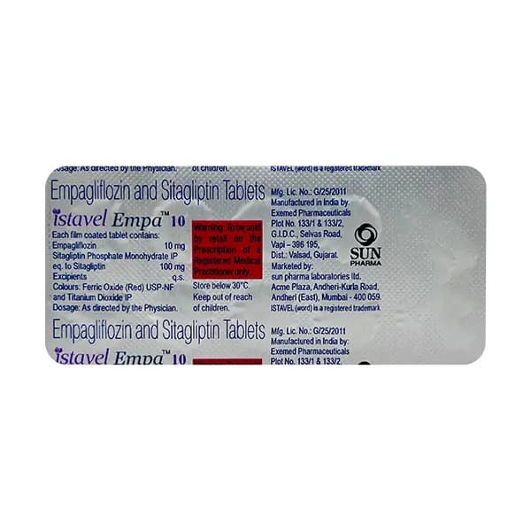 ISTAVEL EMPA 10MG TAB