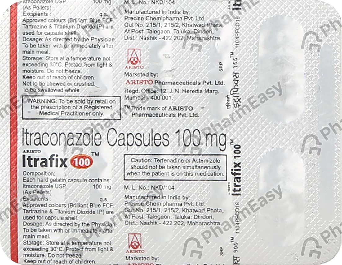 ITRAFIX 100MG CAPS