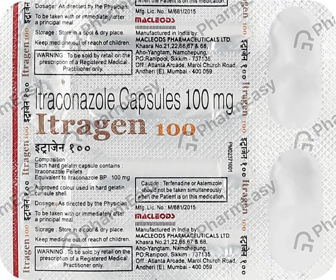 ITRAGEN 100MG