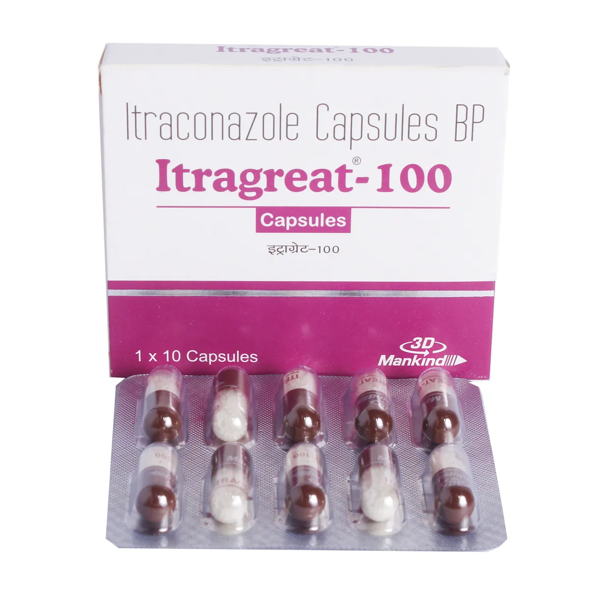 ITRAGREAT 100MG CAP