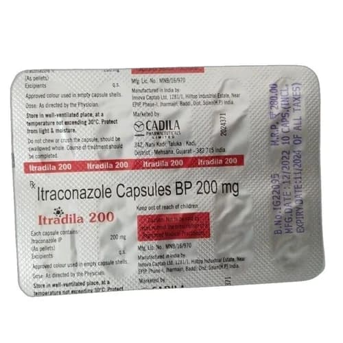ITRALEAF-200MG CAP
